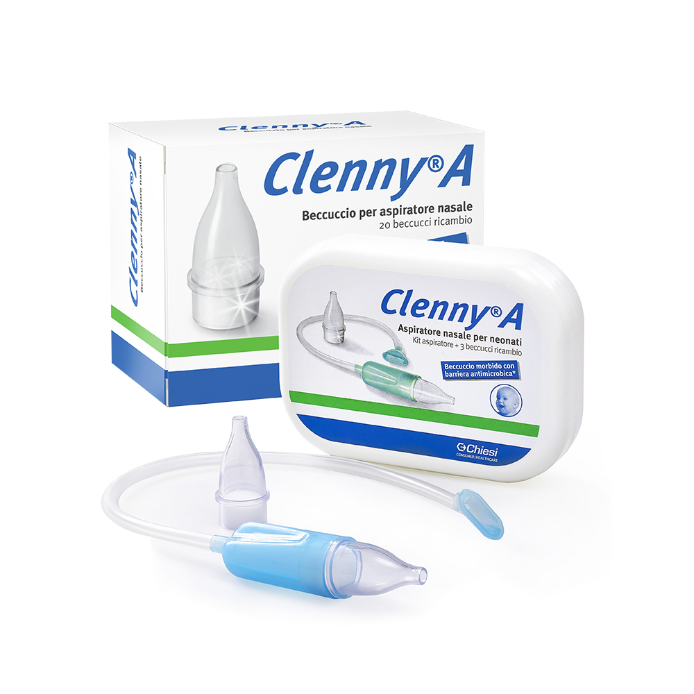 Chiesi Linea Dispositivi Medici Clenny A Aspiratore Nasale per Neonati 3  Ricambi